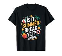 Summer Break Lunch Lady Fun Appreciation School Staff Humor Camiseta