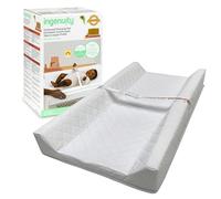 Summer by Ingenuity - Cambiador contorneado, incluye cambiador impermeable y cinturón de seguridad con cierre rápido