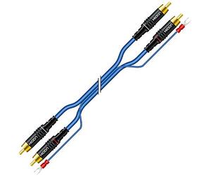 Summer CABLE SS81-0250 - Cable de audio (2,5 m, RCA, con toma de tierra)
