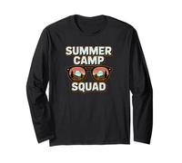 Summer Camp Squad Adventure Crew Vibes al aire libre Manga Larga