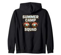 Summer Camp Squad Adventure Crew Vibes al aire libre Sudadera con Capucha