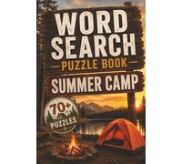 Summer Camp Word Search Book for Kids and Teens: Easy-to-Read Camp Adventure and Outdoor Activity Word Puzzles