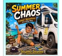 Summer Chaos: Camper Adventures of a City Guy: A Funny Adult Coloring Book of Travel Mistakes, Camping Disasters, and Unexpected Summer Lessons