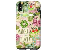Summer Collage Coquette Pink Love Preppy Matcha Tea Green Carcasa para iPhone XS MAX