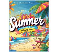 summer coloring book: Featuring Cute Cozy Daily Activities for Relaxation (Cozy Spaces Coloring)