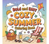 Summer Coloring Book for Kids and Adults: Relaxing Beach Scenes, Gardens & Sunny Seasonal Designs | A Perfect Vacation & VRBO/ABNB Activity Book