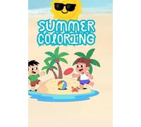 Summer Coloring: Diversão e criatividade para crianças com desenhos de praia, sol e férias