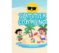Summer Coloring: Diversão e criatividade para crianças com desenhos de praia, sol e férias