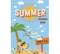 Summer Coloring & Tracing Book for Kids Ages 2-6: Fun Summer Pictures to Color + Early Vocabulary Tracing | Preschool & Kindergarten Learning