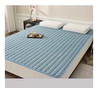 Summer Cool - Cubrecolchón de espuma viscoelástica de 2 cm de grosor, transpirable y plegable, color azul, 90 x 190 cm, comodidad esencial para noches calurosas, perfecto para dormitorio