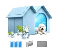 Summer Cooling Cat House | Semi-Enclosed Pet Sleeping Bed Shelter | Breathable Comfortable Cat Nest For Indoor Cats, Kittens, Small Pets, Home, Bedroom, Living Room & Balcony Relaxation Uses