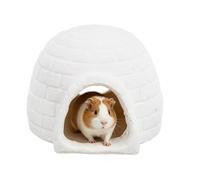Summer Cooling Pet House, Small Animal Cage Shelter for Hamster Chinchilla Guinea Pig, Breathable Resting Habitat Box with Ventilated Design, House for Cage Setup Pet Care Accessory
