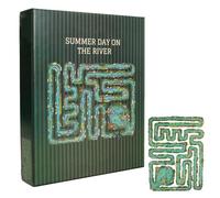 Summer Day On The River Puzzle, 501-Piece All-Edge Jigsaw Challenge, Edge Piece Puzzle, Every Pieces Challenge for Family Time (1PC)