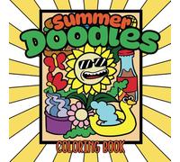 Summer Doodles Coloring Book: Bold and easy coloring book for Adults and Teens