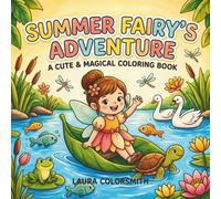 Summer Fairy's Adventure - A Cute & Magical Coloring Book: A Cheerful Summer Fairy Coloring Book Featuring Cute Creatures, Beautiful Flowers, Magical Places, and Fun Adventures (Summer Coloring Book)