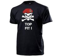 Summer Fashion Men tee Shirt Pioneer Beret Skull Army Top Shape Badge Soldier Reservist Apparel Equipment Black 3XL