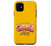 Summer Feeling Retro Sunset Vibe Gráfico | Fun Summertime Carcasa para iPhone 11