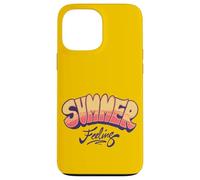 Summer Feeling Retro Sunset Vibe Gráfico | Fun Summertime Carcasa para iPhone 13 Pro Max