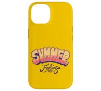 Summer Feeling Retro Sunset Vibe Gráfico | Fun Summertime Carcasa para iPhone 14