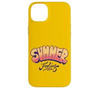 Summer Feeling Retro Sunset Vibe Gráfico | Fun Summertime Carcasa para iPhone 14 Plus