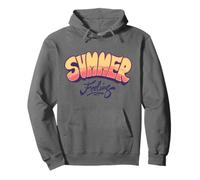 Summer Feeling Retro Sunset Vibe Gráfico | Fun Summertime Sudadera con Capucha