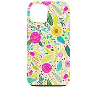 Summer Flower Modern Colorful Cute Garden Botanical Floral Carcasa para iPhone 13
