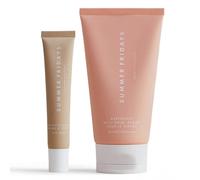 Summer Fridays Set De Regalo De Bálsamo Labial De Vainilla Y Bálsamo Para El Vientre Babymoon: Cuidado Labial Y Corporal Que Ayuda A Hidratar La Piel Seca Y Reducir La Aparición De Estrías(2 Unidades)