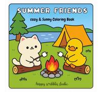 Summer friends: Cozy & Sunny Coloring Book