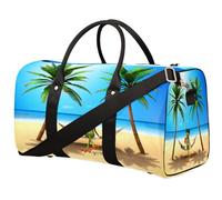 Summer Frog Beach Travel Duffel Bag for Women Men Kids Girls Boys, Tropical Frog 22.7 L Weekend Overnight Bag Shoulder Tote Luggage Bag for Sports Gym Travel, color, 22.7 L, Organizador de bolsas