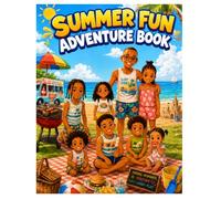 Summer Fun Adventure Book: Coloring, Mazes, Dot-to-Dots… for Kids Ages 6-12