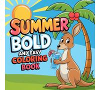 Summer Fun Bold and Easy Colouring Book
