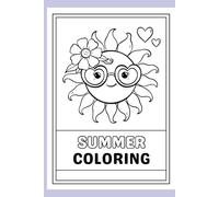 Summer fun colouring book