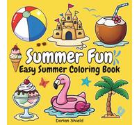 Summer Fun: Easy Summer Coloring Book