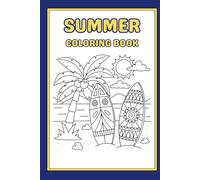 Summer Fun Kids Colouring Book