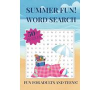 Summer Fun Word Search Puzzle Book: Word Searches with Easy to Read Print about Summer, Vacations, Beaches and More | 6 x 9, 110 pages | 50+ puzzles…Gifts for Vacations, Holidays, and Free Time