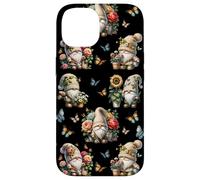 Summer Garden Gnomes Graphic For Flower Lover Cute Butterfly Carcasa para iPhone 14