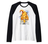 Summer GNOME For Bee Keeper Daisy Flower and Honey Bee GNOME Camiseta Manga Raglan