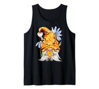 Summer GNOME For Bee Keeper Daisy Flower and Honey Bee GNOME Camiseta sin Mangas