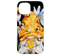 Summer GNOME For Bee Keeper Daisy Flower and Honey Bee GNOME Carcasa para iPhone 15