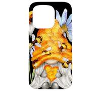 Summer GNOME For Bee Keeper Daisy Flower and Honey Bee GNOME Carcasa para iPhone 15 Pro
