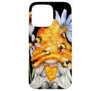 Summer GNOME For Bee Keeper Daisy Flower and Honey Bee GNOME Carcasa para iPhone 15 Pro MAX