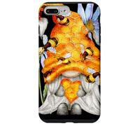 Summer GNOME For Bee Keeper Daisy Flower and Honey Bee GNOME Carcasa para iPhone 7 Plus/8 Plus