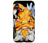 Summer GNOME For Bee Keeper Daisy Flower and Honey Bee GNOME Carcasa para iPhone X/XS