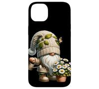 Summer Gnome Grandpa With Daisy Flowers For Gardening Mom Carcasa para iPhone 14 Plus
