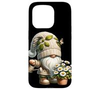 Summer Gnome Grandpa With Daisy Flowers For Gardening Mom Carcasa para iPhone 15 Pro