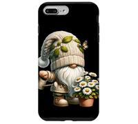 Summer Gnome Grandpa With Daisy Flowers For Gardening Mom Carcasa para iPhone 7 Plus/8 Plus