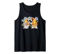 Summer GNOME with Bees and Daisy Flowers For Beekeeper Camiseta sin Mangas
