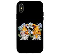 Summer GNOME with Bees and Daisy Flowers For Beekeeper Carcasa para iPhone X/XS