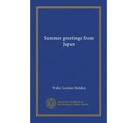 Summer greetings from Japan