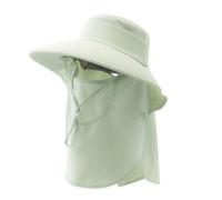 Summer Hats For Women - Breathable Sun Hats F0r Women | Sun Protection Gardening Hat | UPF50 Adjustable Breathable Wide Brim For Outdoor Pool Vacation Hiking Fishing Gardening Camping Climbing, verde